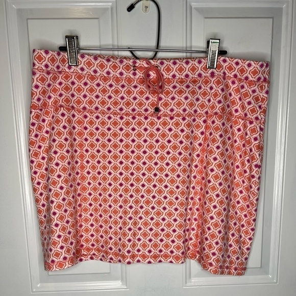 Anne Klein Skort NWT Peach/Purple/White Size: XXL - Picture 4 of 7